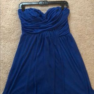 Blue midi dress!